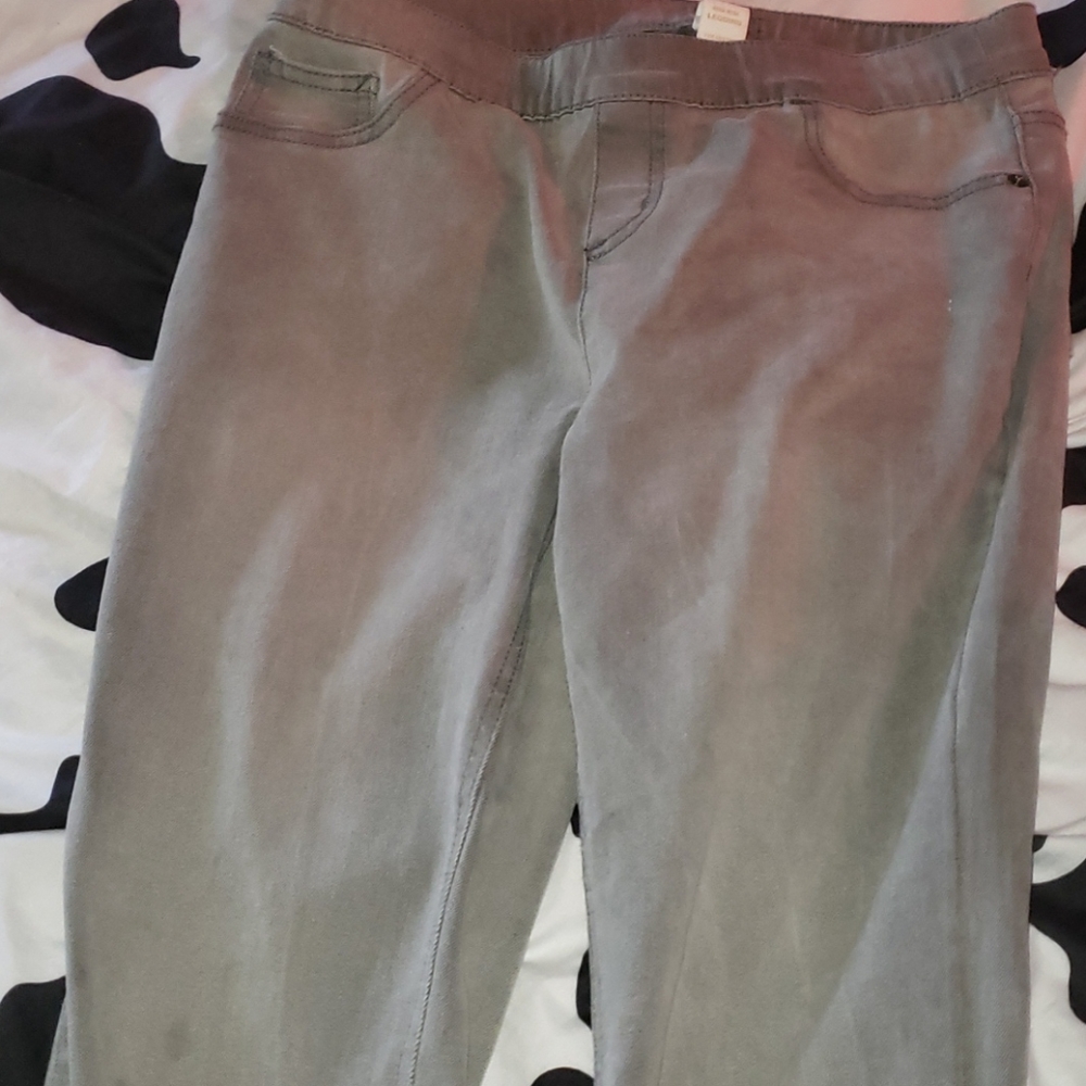 Gray jeans
